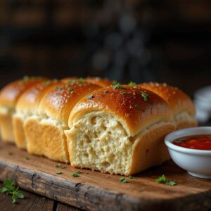 Hawaiian-Roll-Garlic-Bread.