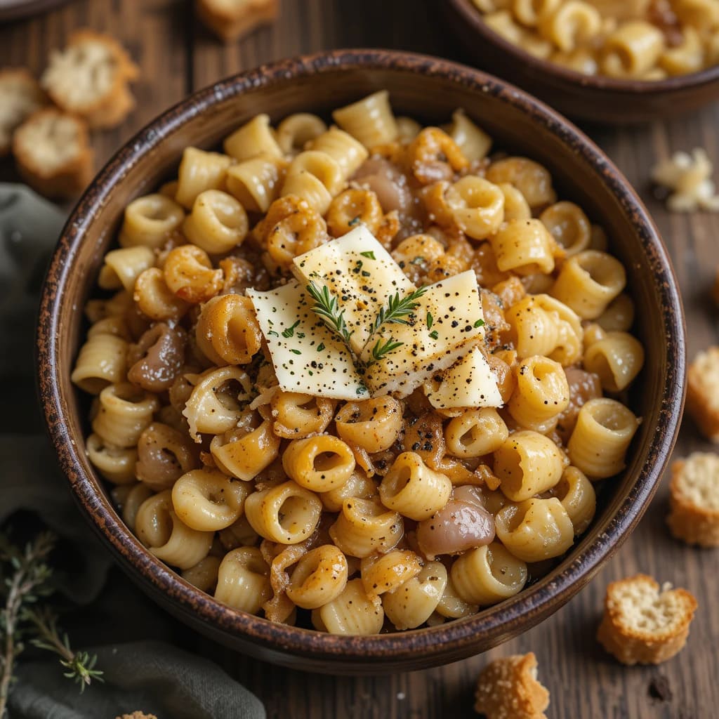 Read more about the article One-Pot French Onion Orecchiette Recipe