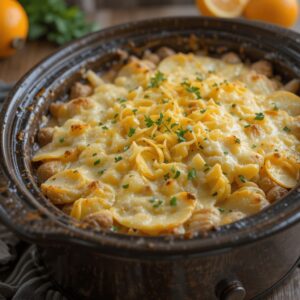 Read more about the article Slow Cooker Cheesy Scalloped Potatoes Recipe