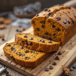 Pumpkin Chocolate Chip Bread.