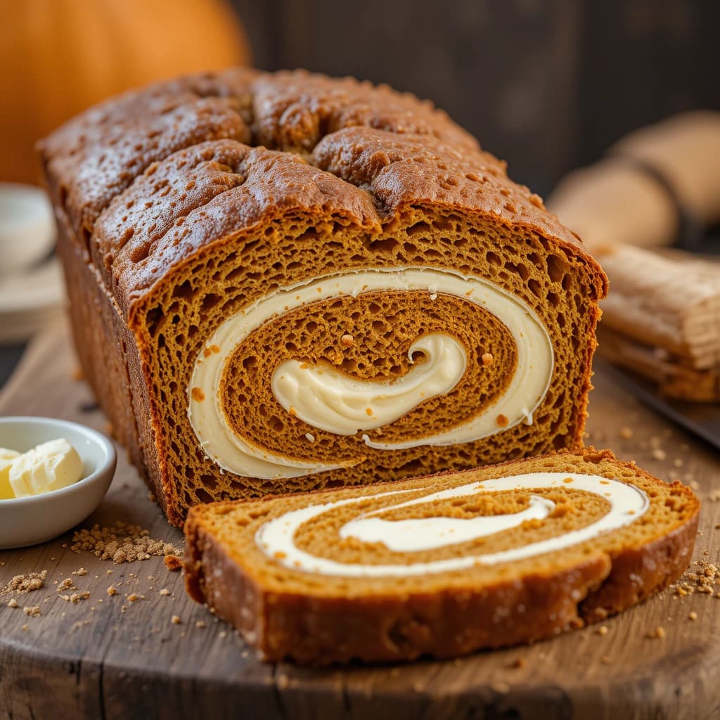 You are currently viewing Pumpkin Cream Cheese Bread Recipe