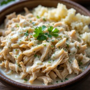 Crockpot Ranch Chicken.