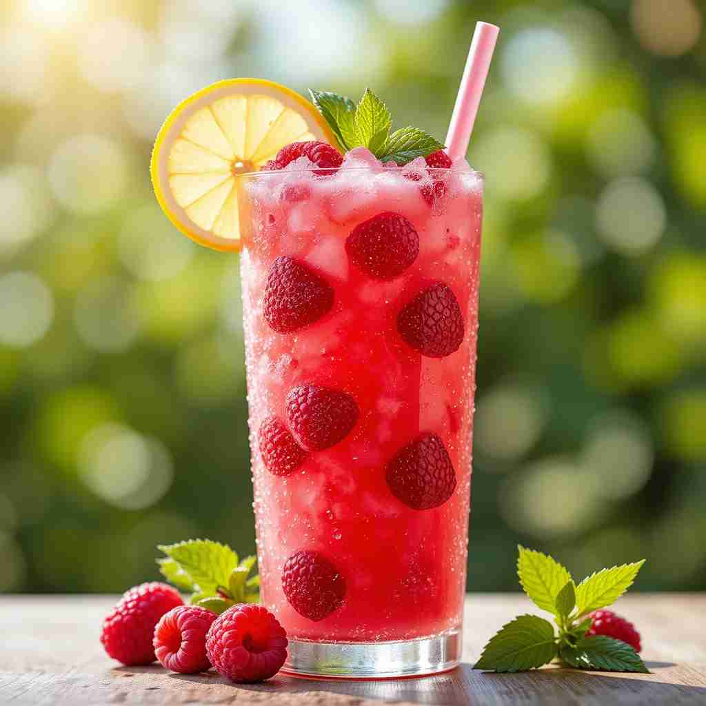 You are currently viewing Frozen Raspberry Lemonade Recipe: A Refreshing and Tangy Summer Drink!