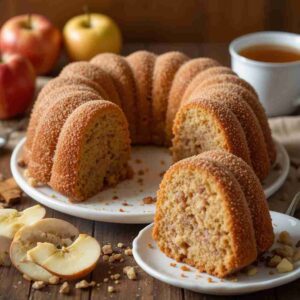 Apple Cider Donut Cake Recipe