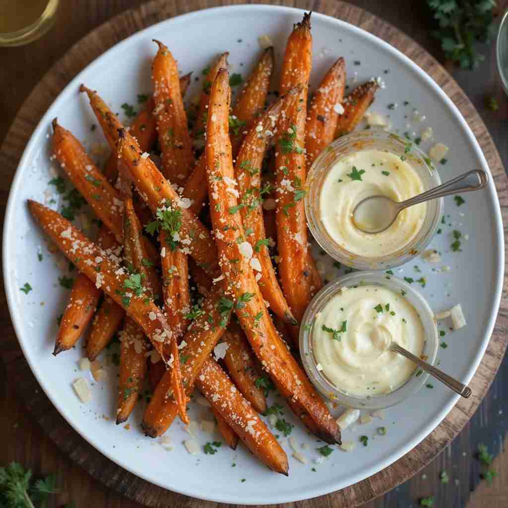 Read more about the article Parmesan Roasted Carrot Fries: A Crispy and Healthy Snack!