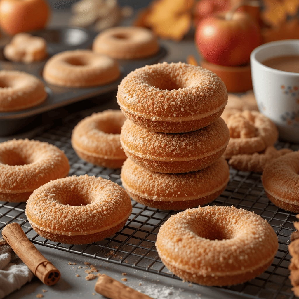 Read more about the article Baked Apple Cider Donuts Recipe