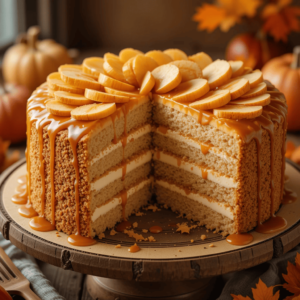 Read more about the article Caramel Apple Icebox Cake: A Perfect Thanksgiving Dessert