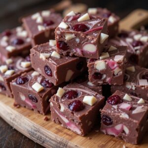 Cherry Garcia Fudge