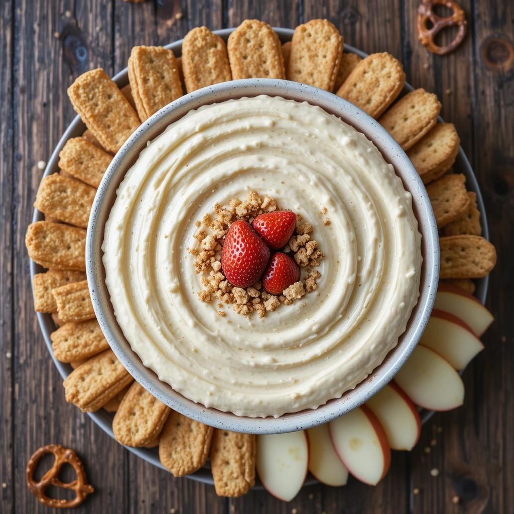 You are currently viewing Creamy & Irresistible Delish Cheesecake Dip Recipe– The Ultimate Dessert Treat