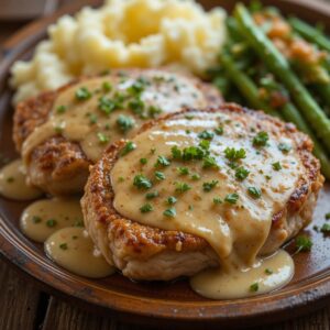 Garlic-Infused-Parmesan-Pork-Chops