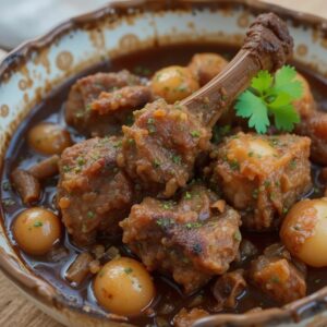 Oxtail Bourguignonne