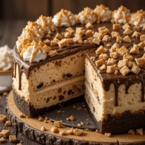 Read more about the article Peanut Butter Butterfinger Cheesecake Recipe: A Decadent Dessert Delight