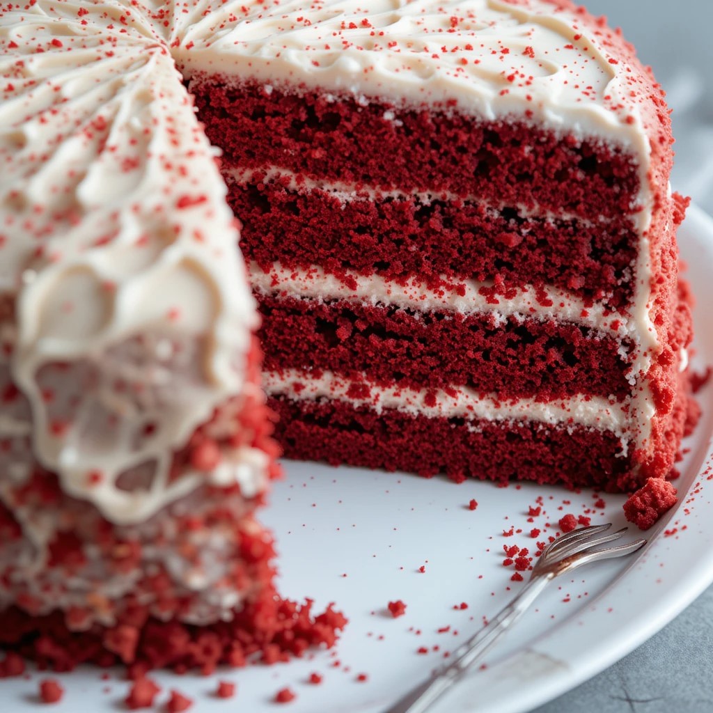 You are currently viewing Red Velvet Cake – A Classic, Luscious Dessert with a Rich History Recipe