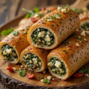 Read more about the article Spinach and Feta Chicken Rolls for Cozy Comfort