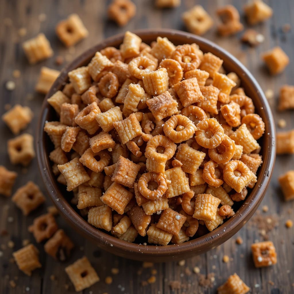 Read more about the article Caramel Churro Chex Mix Recipe: A Sweet and Addictive Snack