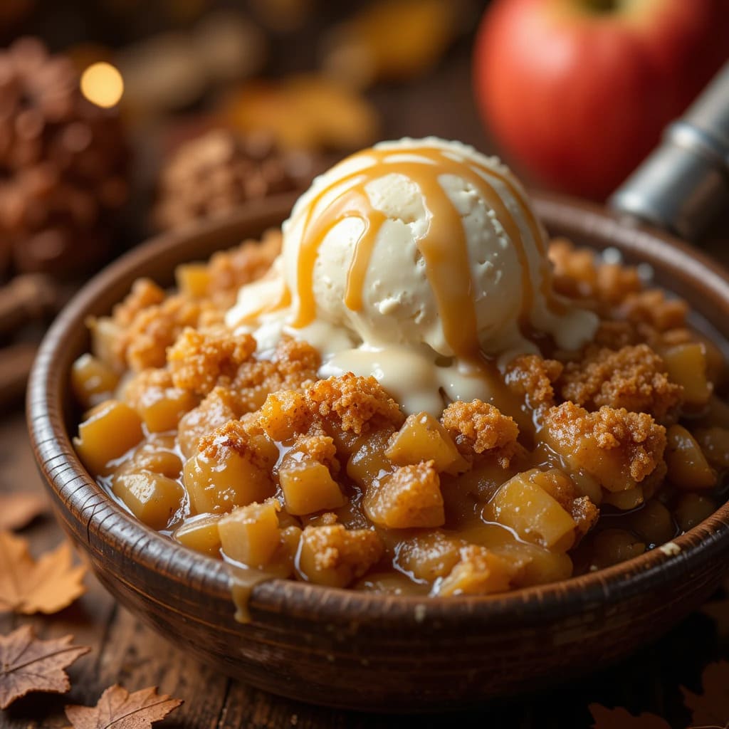 You are currently viewing Crockpot Caramel Apple Dump Cake Recipe: The Easiest Fall Dessert