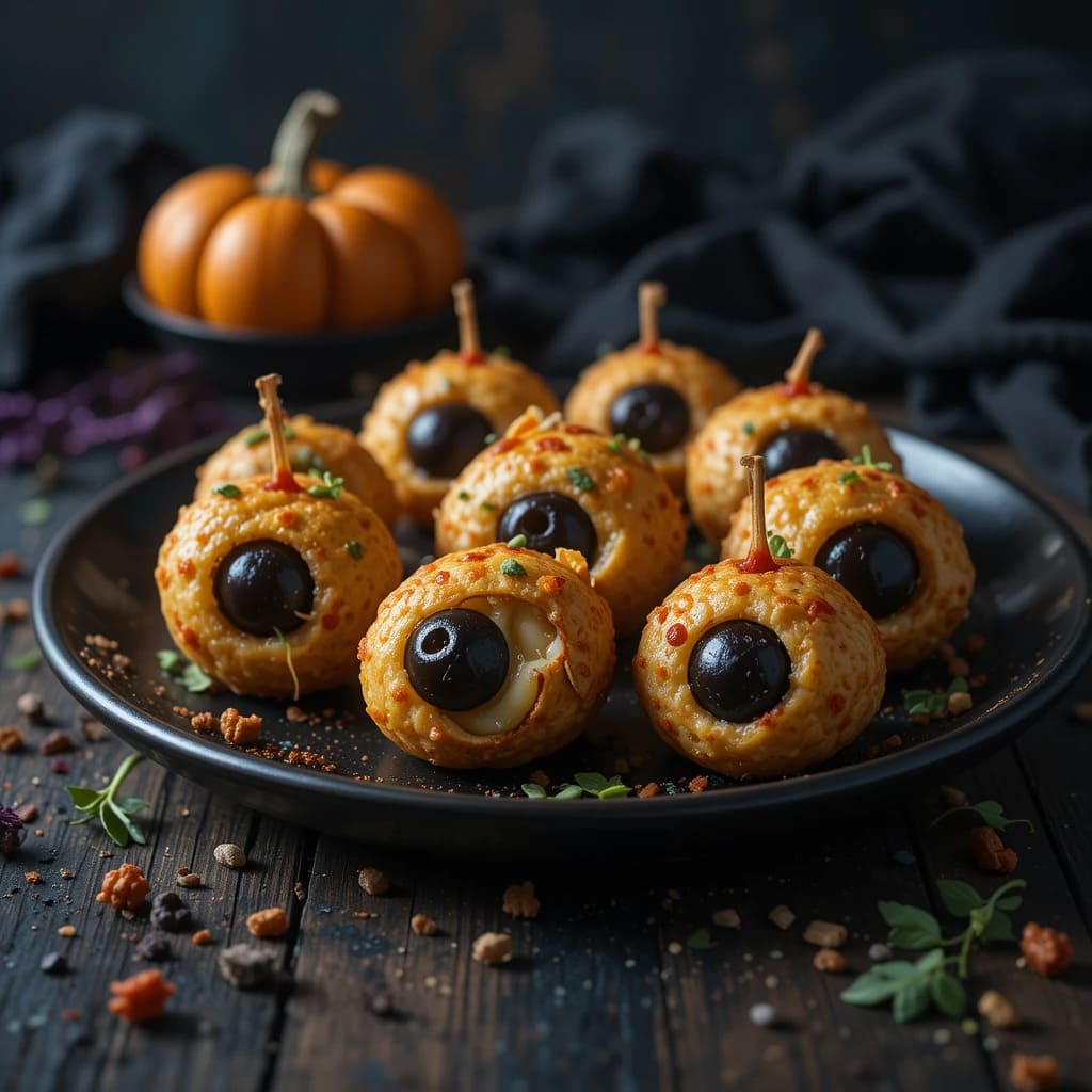 You are currently viewing Spooky & Savory: Cheese Olive Balls Recipe – The Perfect Halloween Party Appetizer