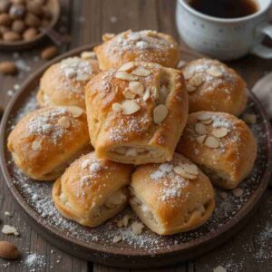 Read more about the article Almond Filled French Pastries Recipe: A Buttery and Nutty Delight!