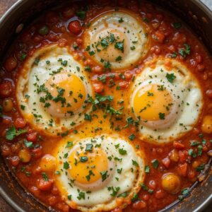 Read more about the article Baked Feta Eggs Recipe – A Perfect Breakfast Delight