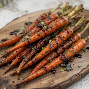 Read more about the article Balsamic Roasted Carrots Recipe – A Sweet and Savory Delight