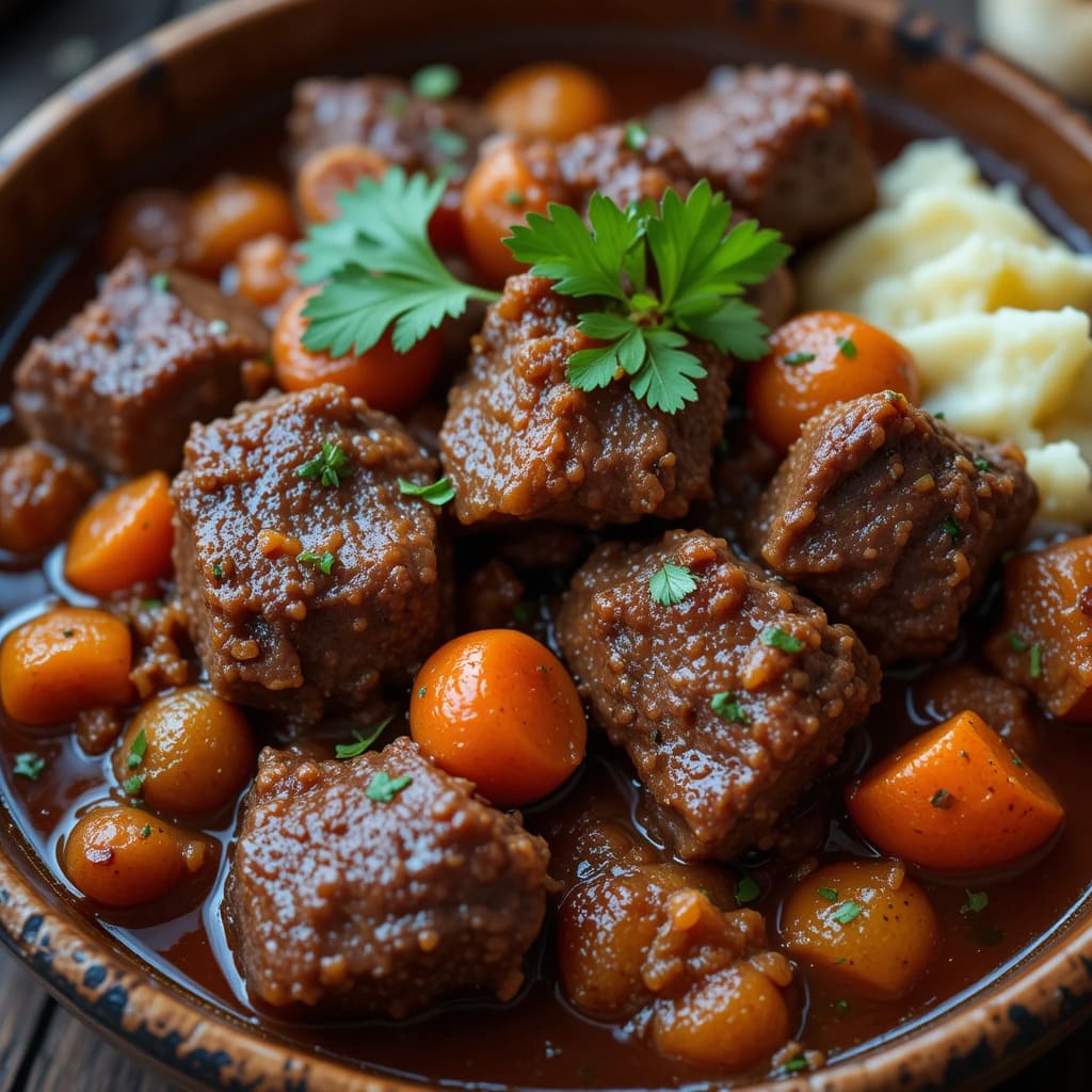 You are currently viewing Anthony Bourdain’s Hearty Beef Stew: A Classic Boeuf Bourguignon Recipe