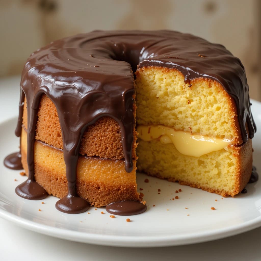 Read more about the article Boston Cream Poke Cake Recipe – Decadent and Easy Dessert