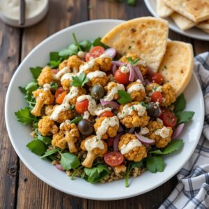 Cauliflower Shawarma Bowl