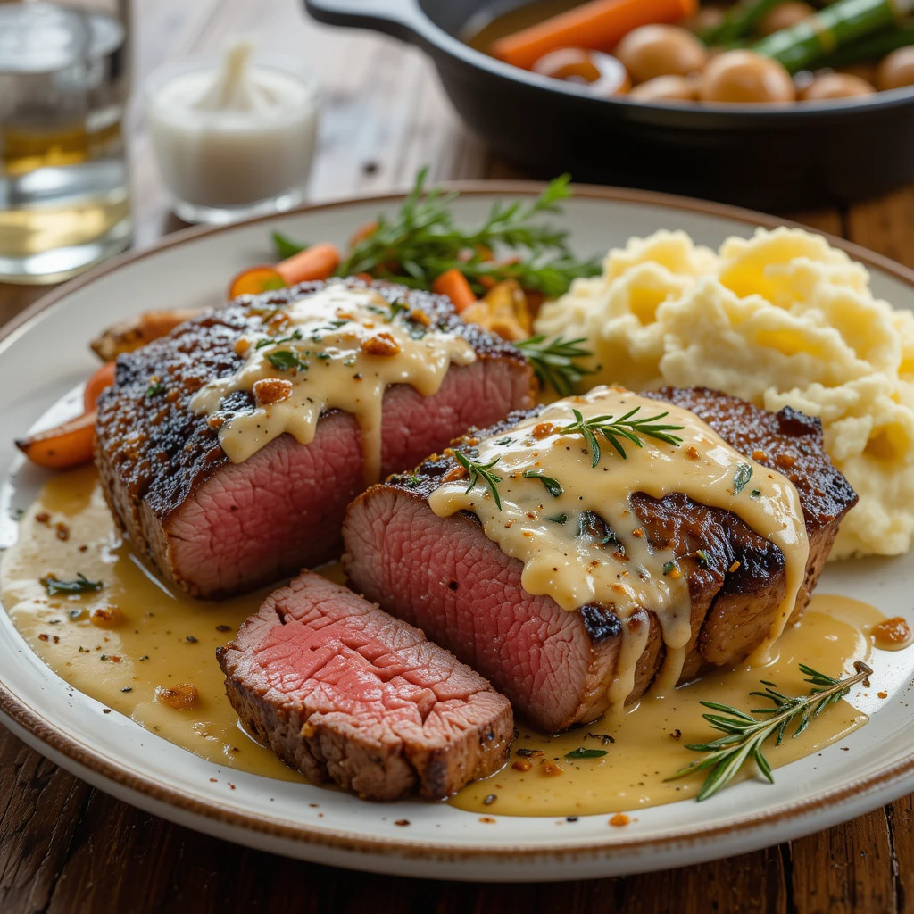 You are currently viewing Creamy Garlic Sauce Steak: A Must-Try Recipe
