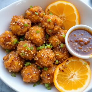 Crispy Orange Chicken Bites