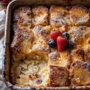 Read more about the article Decadent Creme Brule French Toast Casserole Recipe – An Easy Overnight Delight