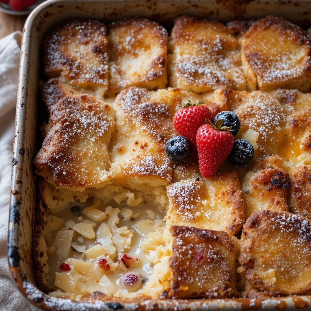 You are currently viewing Decadent Creme Brule French Toast Casserole Recipe – An Easy Overnight Delight