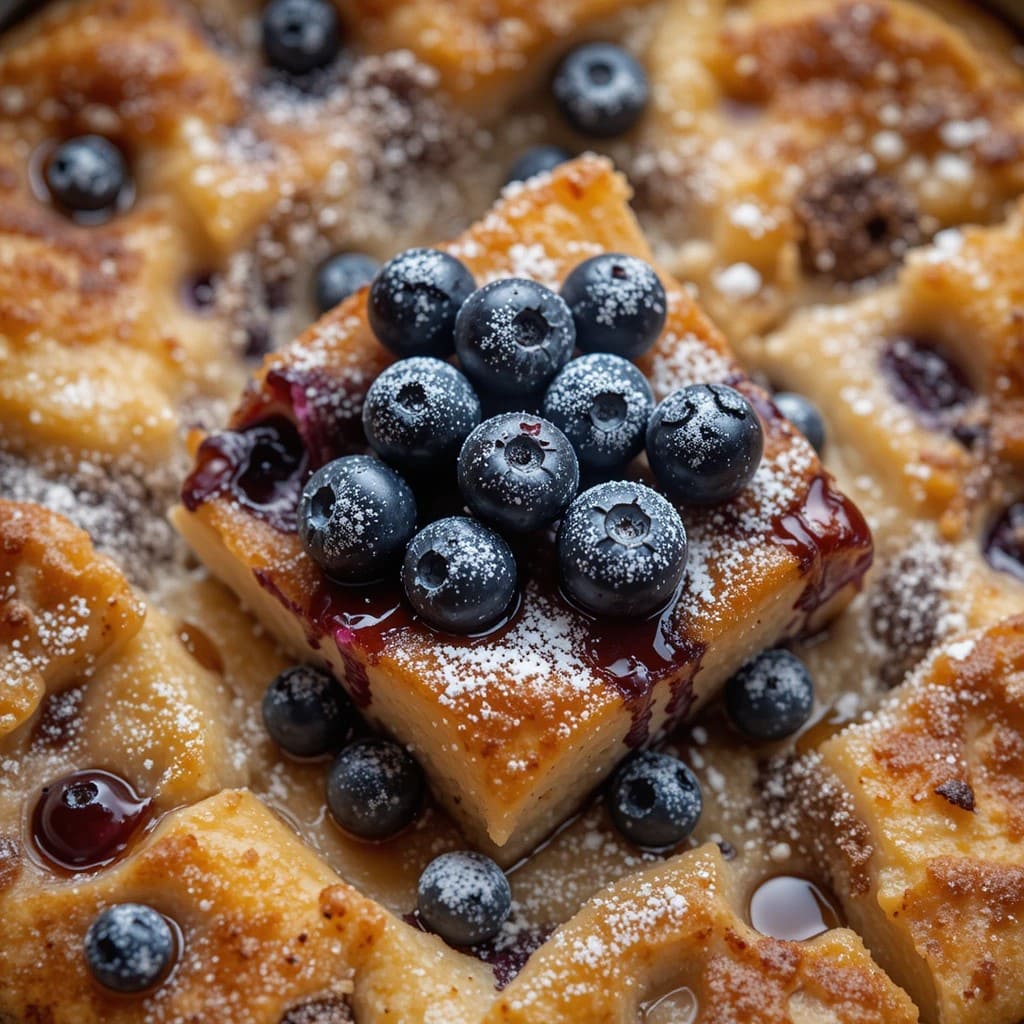 Read more about the article Irresistible Blueberry French Toast Casserole Recipe – A Sweet and Comforting Breakfast Delight!
