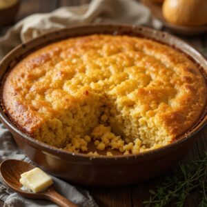 Delicious Cornbread Casserole Simple and Comforting Recipe