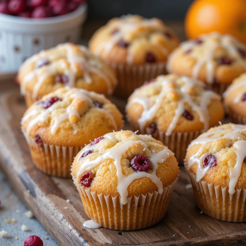 Read more about the article Delicious Fresh Cranberry Orange Muffins Recipe