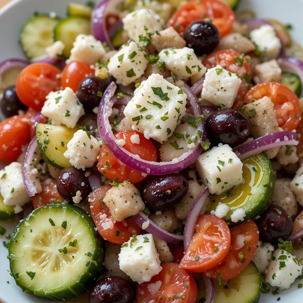 Read more about the article Refreshing Mediterranean Greek Salad Recipe – A Classic, Flavorful Delight!