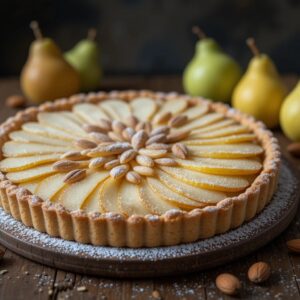 Delicious Pear Almond Tart Recipe for Easy Baking