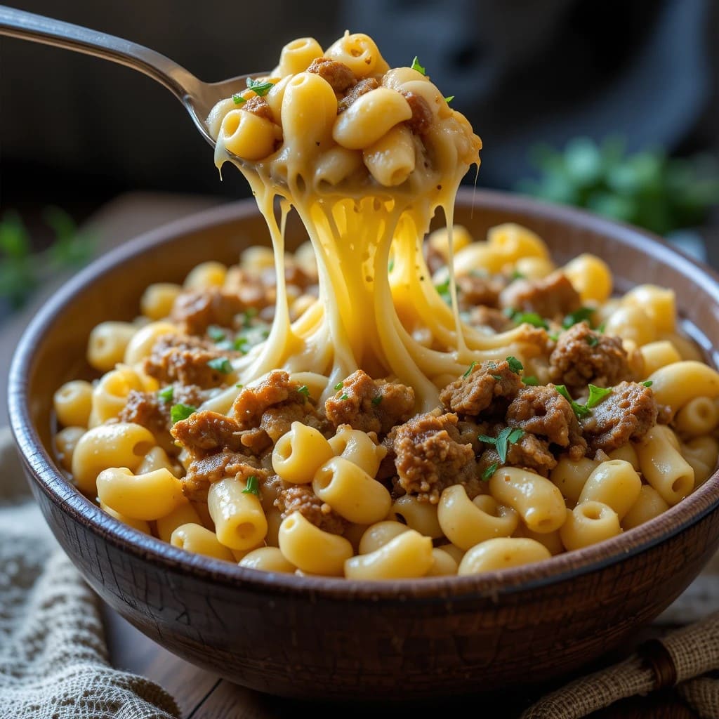 You are currently viewing Delicious Shredded Beef Macaroni and Cheese Recipe – A Comforting Classic