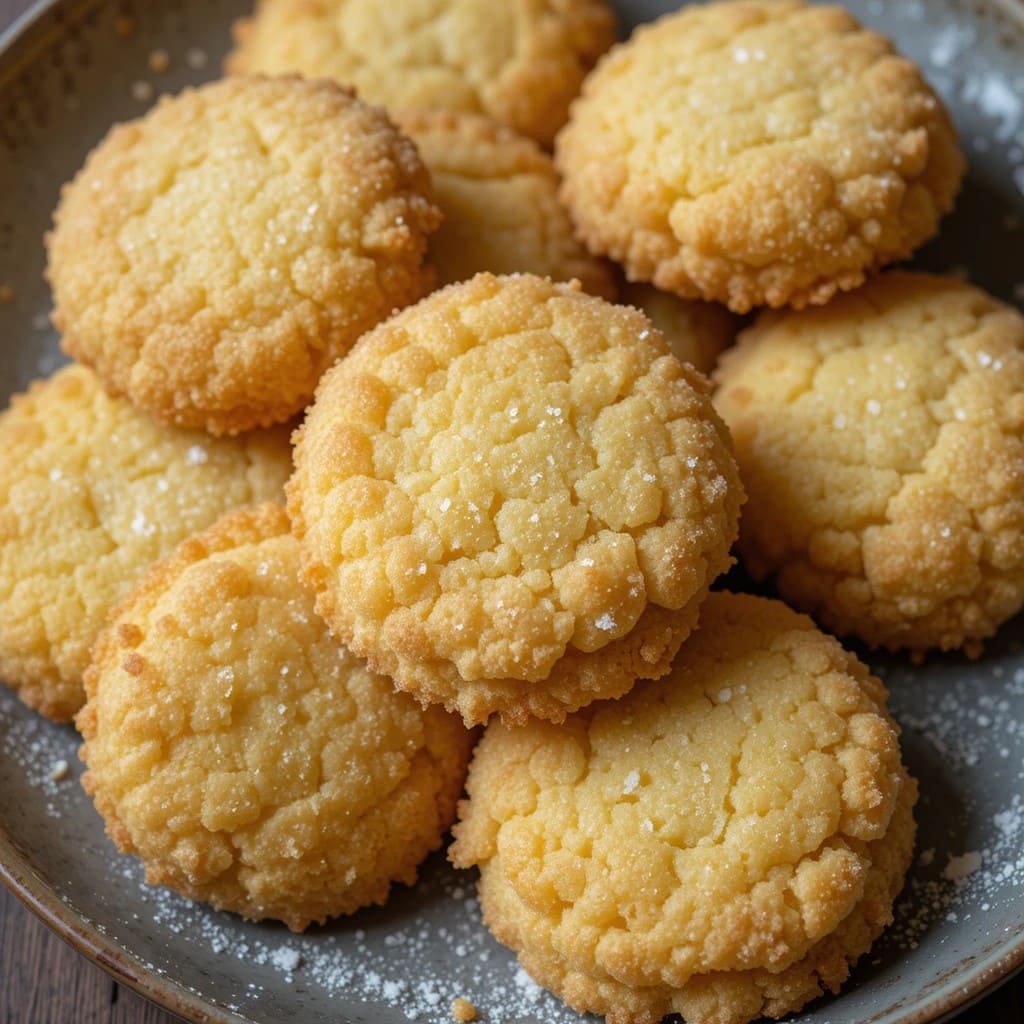 Read more about the article Golden Crunch – Irresistible Cornmeal Cookies Recipe