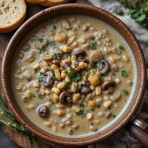 Read more about the article Cozy and Comforting – Delightful Wild Rice Mushroom Soup Recipe for Every Occasion!