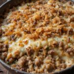 Easy French Onion Ground Beef and Rice Casserole Recipe