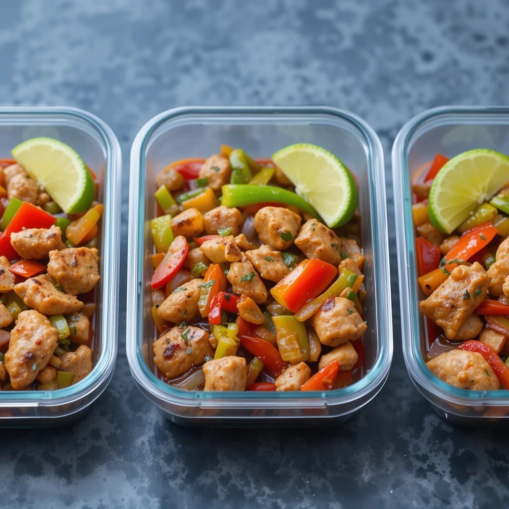 You are currently viewing Easy Meal Prep Chicken Fajitas Recipe – A Flavorful and Healthy Meal