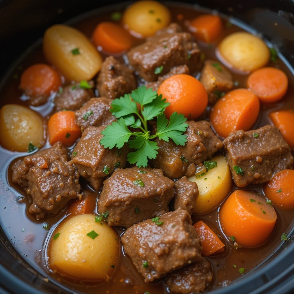 You are currently viewing Easy Slow Cooker Beef Stew Recipe – A Hearty and Comforting Meal
