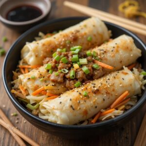 Keto Egg Roll in a Bowl 