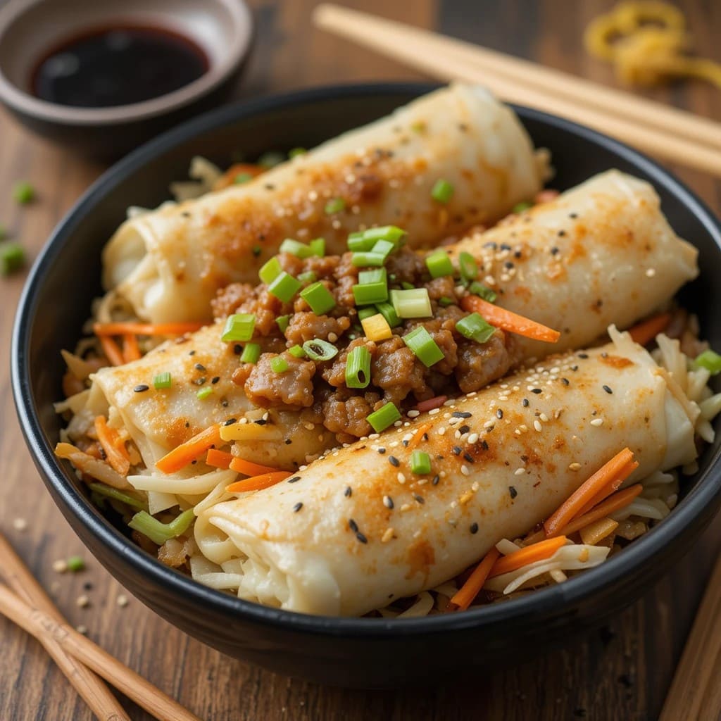 You are currently viewing Keto Egg Roll in a Bowl Recipe– A Low-Carb Twist on a Classic Favorite