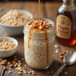 Maple Brown Sugar Overnight Oats