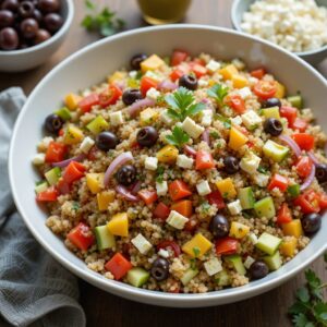 Mediterranean Quinoa Salad