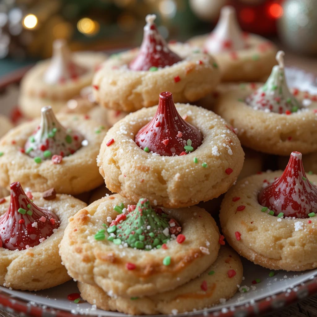 Read more about the article Peppermint Kiss Cookies: A Festive Holiday Treat