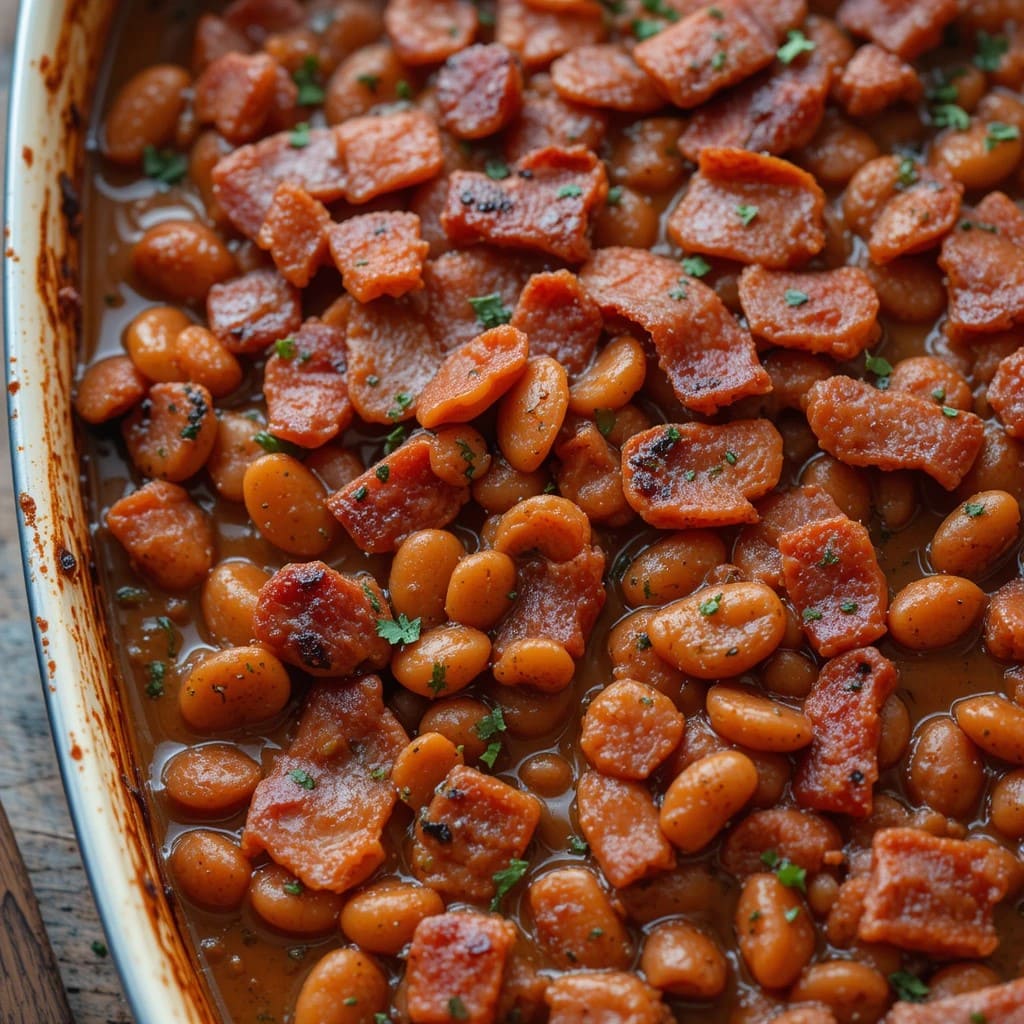 You are currently viewing Sausage Baked Bean Casserole Recipe – A Hearty Comfort Meal
