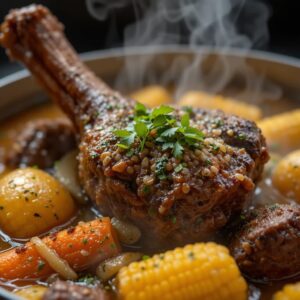 The Best Oxtail Boil with Vegetables