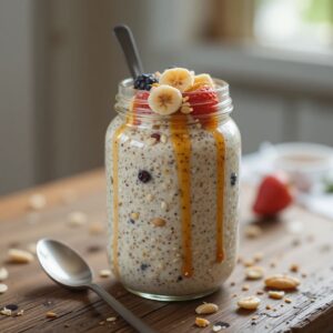 Read more about the article Delicious Vanilla Overnight Oats Recipe for a Healthy Breakfast